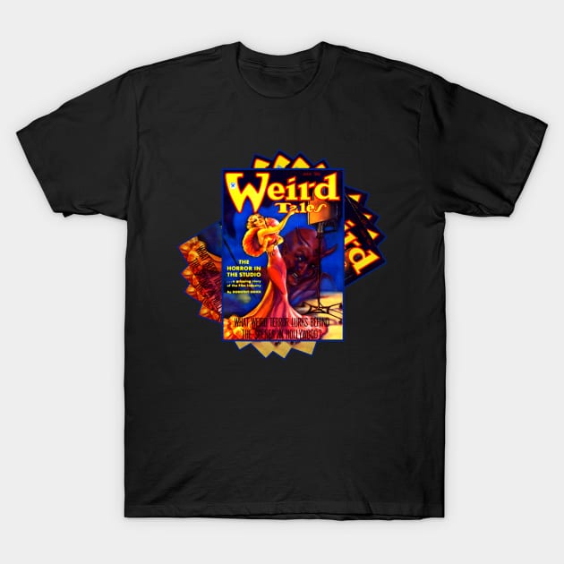 Weird Tales Magazine Cover 1935 T-Shirt by Scarebaby